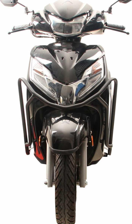Honda Activa 2023-2024 Uyumlu Motor Koruma Demiri Siyah