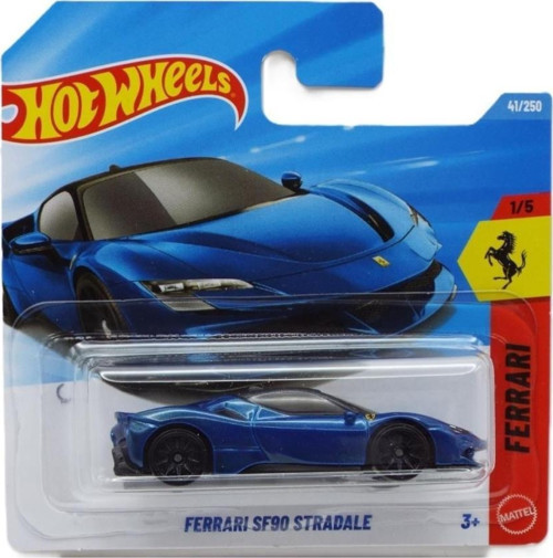 Tekli Arabalar Ferrari ( Mavi ) SF90 Stradale JJJ12