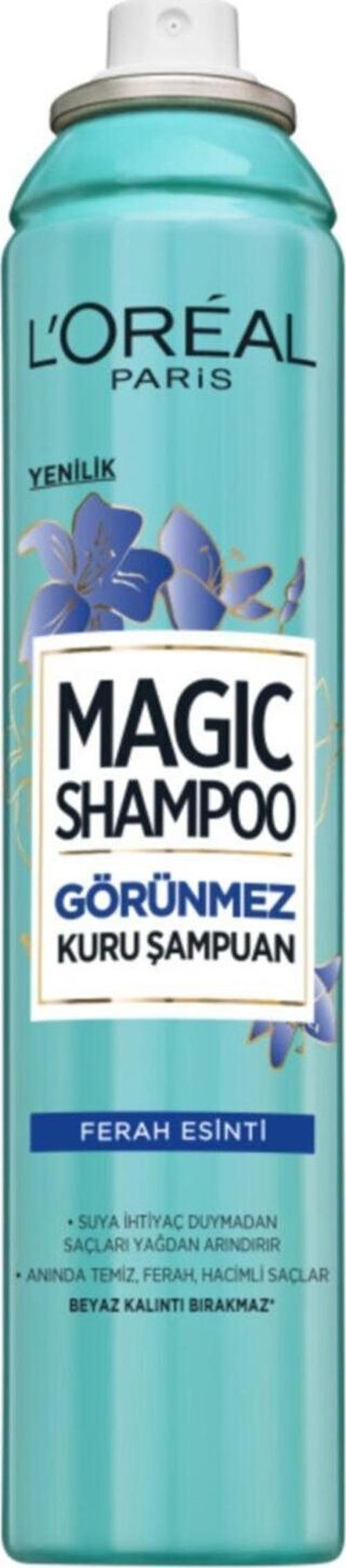 Magic Shampoo Görünmez Kuru Şampuan 200ml -Ferah Esinti 3600523606641