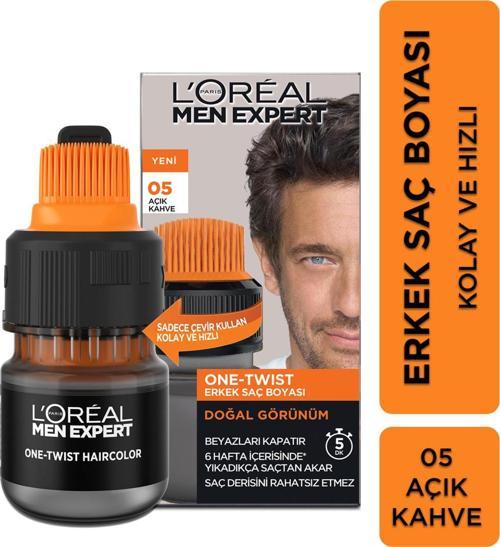 Men Expert One-Twist Erkek Saç Boyası Açık Kahve 05