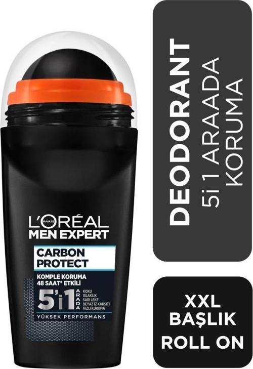 Men Expert Carbon Protect Anti Perspirant Roll On 50 ml