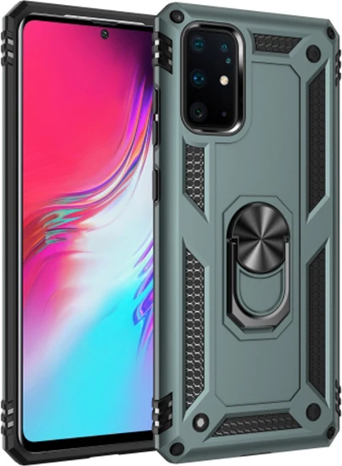 Ally Sm Galaxy S20 Yüzüklü Kılıf Armor Shockproof Ring kılıf-(5775)