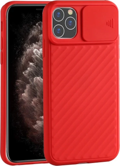 Ally İPhone 11 Pro 5.8 Kılıf Kamera Kapatan koruyucu Sürgülü Kılıf-(5775)