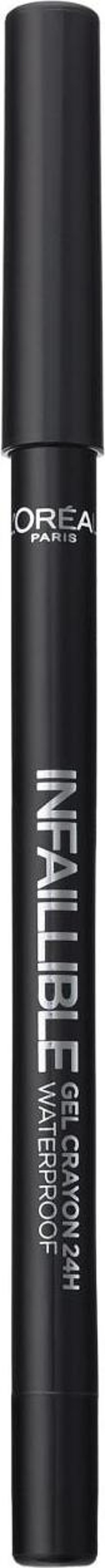 Infaillible Gel Crayon Göz Kalemi 01 Back to Black - Siyah