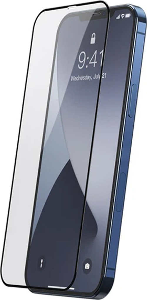 Baseus İPhone 12 Mini Ekran Koruyucu 0.3MM Full Anti Blue Light Tempered Cam Ekran Koruyucu 2Adet Se-(5775)