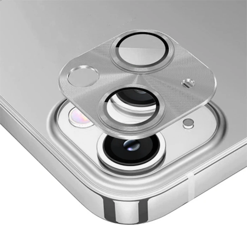 ALLY iPhone 15-15 Plus Metal Tempered Kamera Lens Koruyucu-(5775)