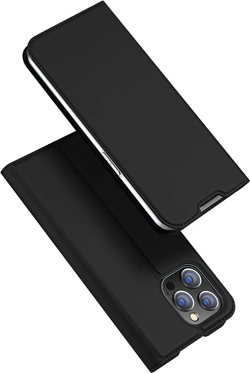 Dux Ducis iPhone 14 Pro 6.1 Kılıf Skin Pro Series Flip Cover Kapaklı Kılıf-(5775)