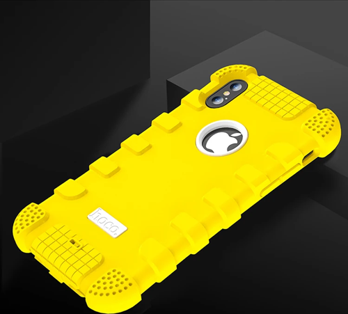 Hoco İPhone X Xs 360 Zırh Ultra Koruma Silikon Kılıf-(5775)