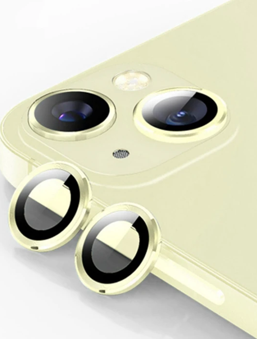 ALLY iPhone 15/15 Plus Tempered Kamera Lens Koruma Camı-(5775)
