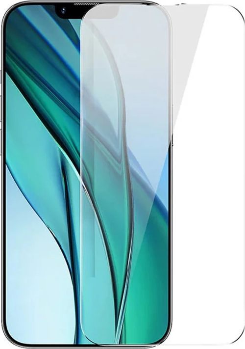 Baseus Serisi iPhone 15 Pro Full Koruma Tempered Cam Ekran Koruyucu-(5775)