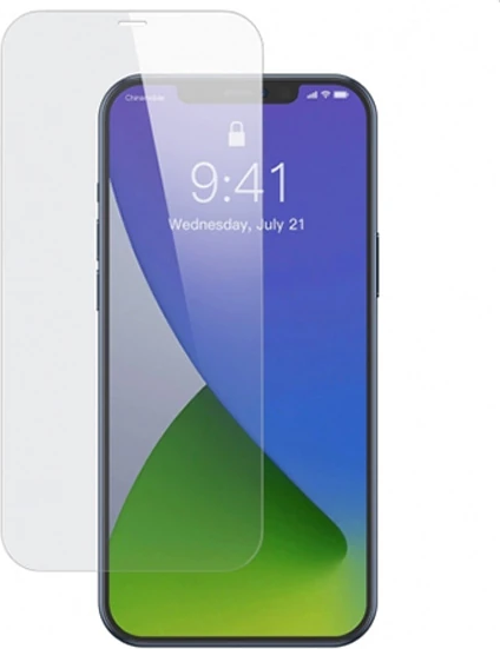 BASEUS iPhone 12 Mini 0.15mm Full Tempered Cam Ekran Koruyucu 2Set-(5775)