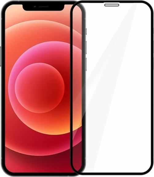 BEST iPhone 12 Pro Max 6.7 9H 3D Tempered Full Cam Ekran Koruyucu-(5775)