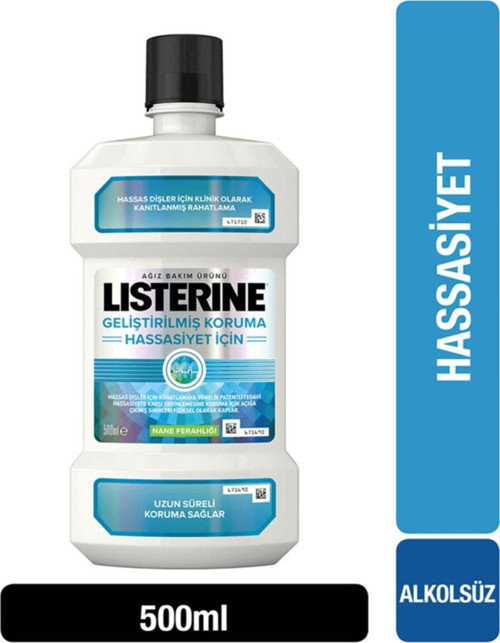 Hassasiyet Için Geliştirilmiş Koruma Ağız Bakım Suyu 500 Ml