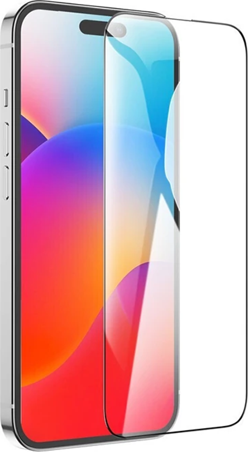 HOCO iPhone 15 Pro Full HD Tempered Kırılmaz Cam Ekran Koruyucu 25 Adet Set-(5775)