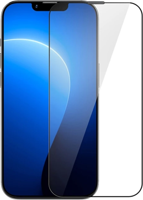 Baseus iPhone 14 Plus/13 Pro Max HD Tempered Full Koruma Cam Ekran Koruyucu-(5775)
