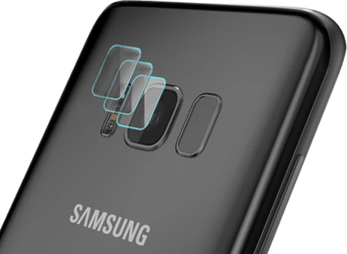 Gor Samsung Galaxy S8+ Plus Nano Kamera Koruyucu 3 Adet Set-(5775)