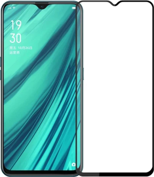 OPPO A9/A5 (2020) 3D Full Glue Tempered Cam Ekran Koruyucu-(5775)