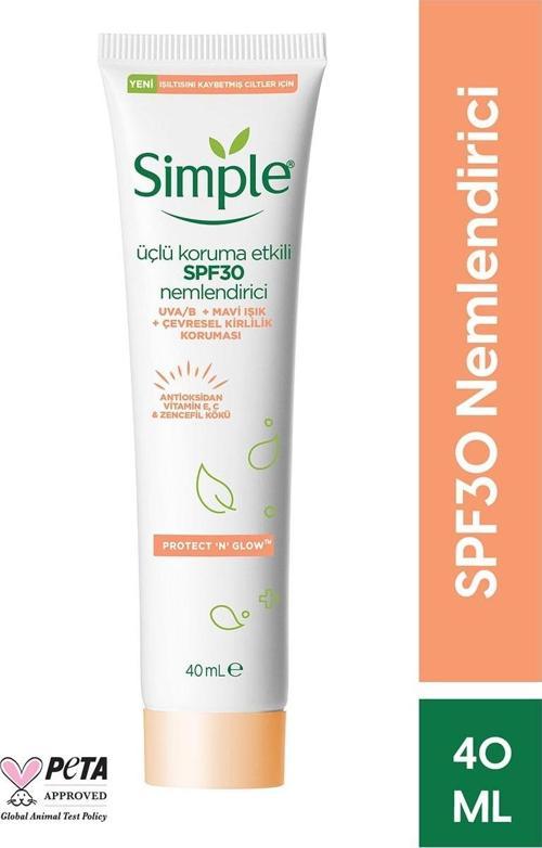 Protect 'n' Glow Üçlü Koruma Etkili Spf30 Nemlendirici Işıltısını Kaybetmiş Ciltlere 40 ml