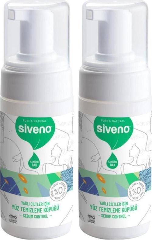 %100 Doğal Yüz Temizleme Köpüğü Yağlı Ciltler İçin Makyaj Siyah Nokta Sivilce Vegan 100 ml X 2 Adet