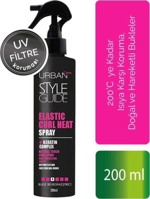 Isıya Karşı Dayanıklı Doğal Bukleler için Gazsız Saç Spreyi - 200 ml 8680690701863