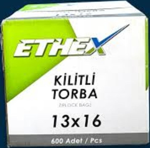 Kilitli Torba 16 cm x 13 cm 600'lü Paket