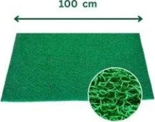 Pls BER-001 Yeşil Kıvırcık Paspas 100 cm