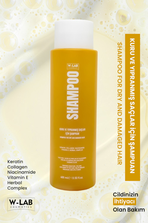 Kuru Ve Yıpranmış Saçlar İçin Şampuan 400 Ml
