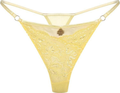 Pastivelle Sarı Dantelli String