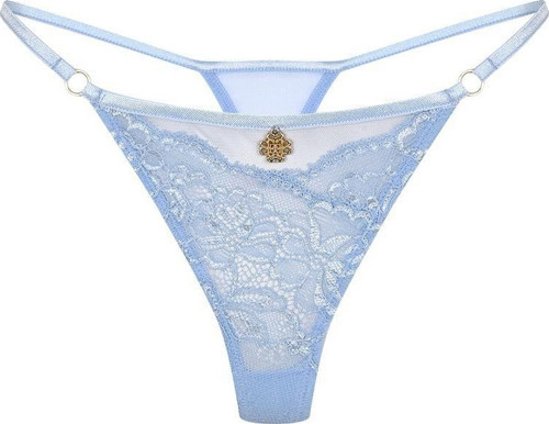Pastivelle Açık Mavi Dantelli String
