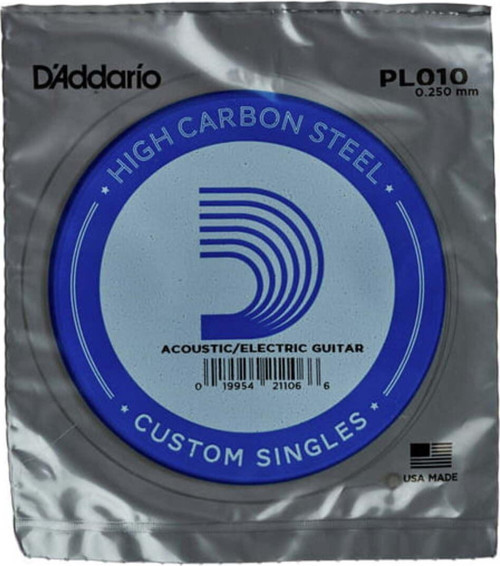 PL010 ELEKTRO VE AKUSTİK TEK TEL, E-(Mİ), HIGH CARBON ST Single string for electric guitar