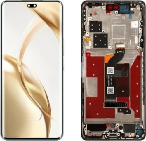 Huawei Honor 200 Pro ELP-NX9 Uyumlu Çıtalı OLED Lcd Ekran Dokunmatik