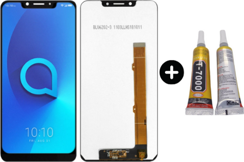 Alcatel 5V 5060D Uyumlu OLED Lcd Ekran Dokunmatik + B7000