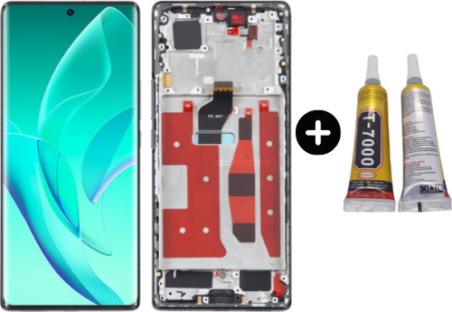 Huawei Honor 60 LSA-AN00 Uyumlu Çıtalı Lcd Ekran Dokunmatik + B7000