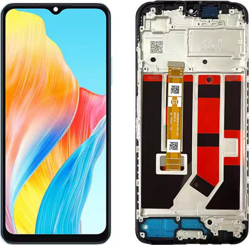 Oppo A18 CPH2591 Uyumlu Çıtalı Lcd Ekran Dokunmatik