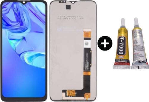 Tcl 306 6102H Uyumlu A Kalite Lcd Ekran Dokunmatik + B7000