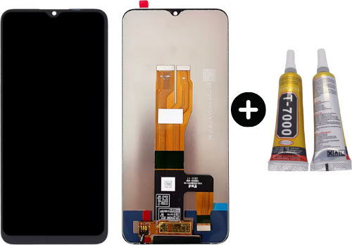Realme C33 Uyumlu Servis Lcd Ekran Dokunmatik + B7000