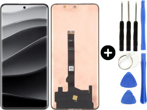 Redmi Note 14 Pro Plus 5G Uyumlu Servis Lcd Ekran Dokunmatik 24115RA8EG + Tamir Seti