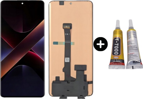 Xiaomi Pocophone Poco X7 Uyumlu OLED Lcd Ekran Dokunmatik 24095PCADI + B7000