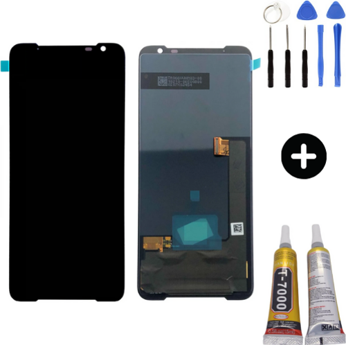 Asus Rog Phone 3 ZS661KS Uyumlu OLED Lcd Ekran Dokunmatik + Montaj Seti