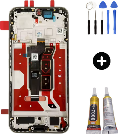 Huawei Honor 400 Uyumlu Çıtalı Servis Lcd Ekran Dokunmatik + Montaj Seti