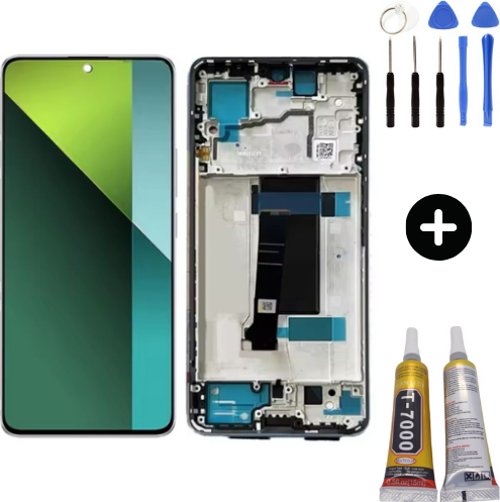 Xiaomi Pocophone Poco X6 Uyumlu Çıtalı A Kalite Lcd Ekran Dokunmatik 23122PCD1I + Montaj Seti