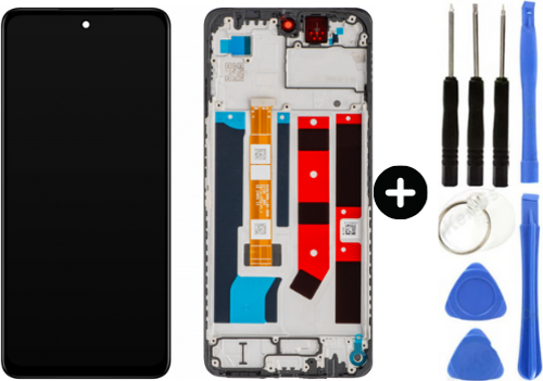 Oppo A60 CPH2631 Uyumlu Çıtalı Lcd Ekran Dokunmatik + Tamir Seti