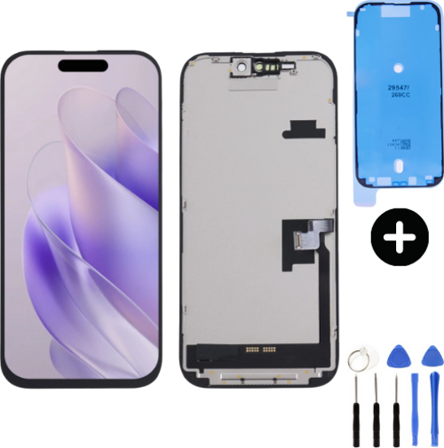 iPhone 16 Pro Uyumlu Servis Lcd Dokunmatik Ekran + Montaj Seti