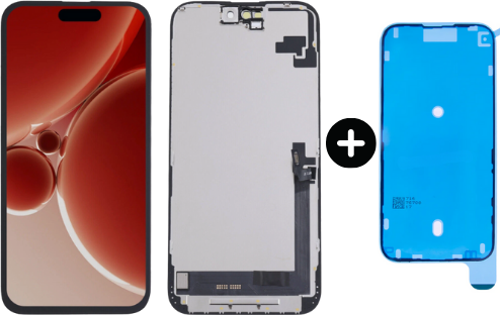 iPhone 16 Plus Uyumlu A+ Kalite Lcd Dokunmatik Ekran + Sıvı Ve Toz Bandı