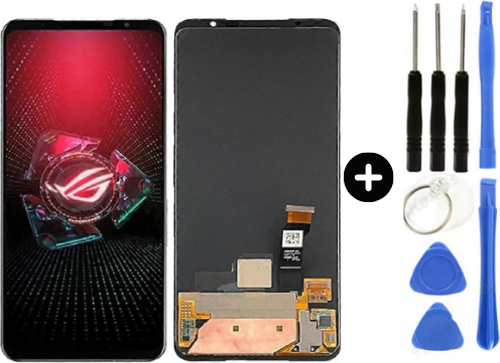 Asus Rog Phone 6 AI2201 Uyumlu Lcd Ekran Dokunmatik + Tamir Seti