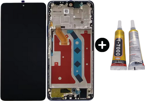 Huawei Honor X9 Uyumlu Çıtalı Lcd Ekran Dokunmatik + B7000