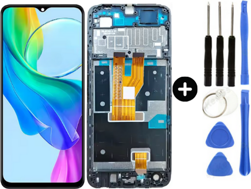 Vivo Y18 Uyumlu Çıtalı A Kalite Lcd Ekran Dokunmatik + Tamir Seti