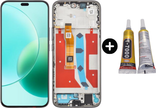 Huawei Honor 400 Lite Uyumlu Çıtalı Lcd Ekran Dokunmatik + B7000