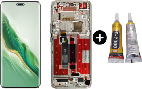 Huawei Honor Magic 6 Pro Uyumlu Çıtalı HK Lcd Ekran Dokunmatik + B7000