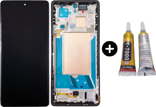 İnfinix GT 20 Pro X6871 Uyumlu Çıtalı OLED Lcd Ekran Dokunmatik + B7000